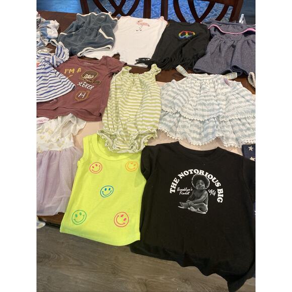 Lot Of 14 Pc Baby Girls Clothing Sz 18-24 Mons, 2T Mayoral Janie & Jack Tommy Ba - Picture 1 of 15